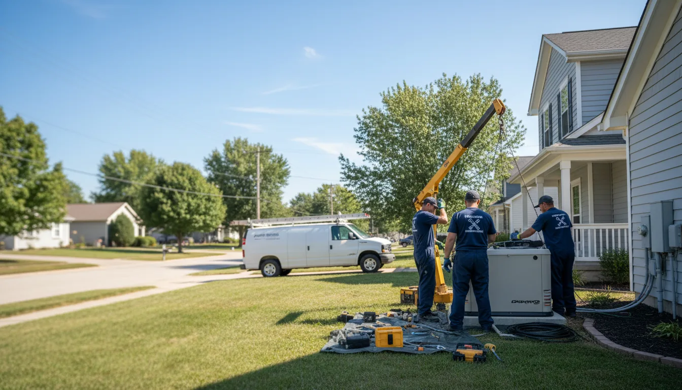Generator Installation in Weir, KS near me